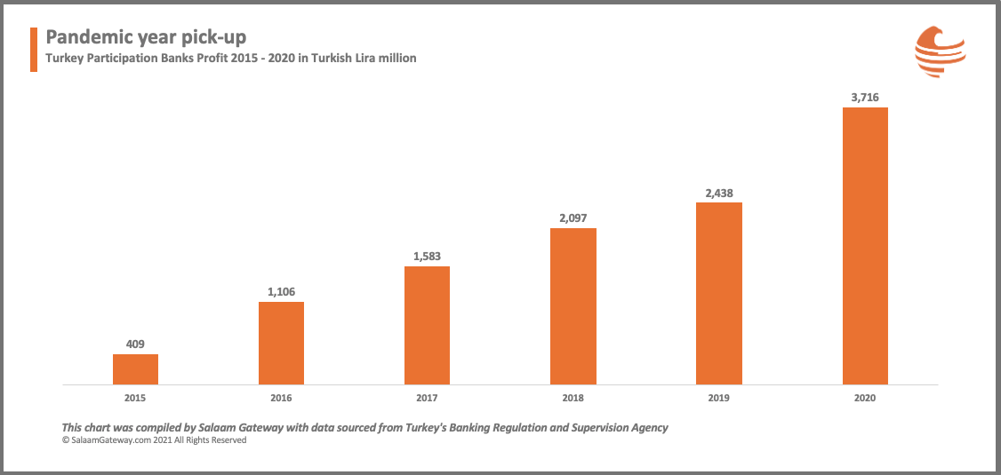 Turkey’s Islamic banks get big pandemic year pick up in profit as